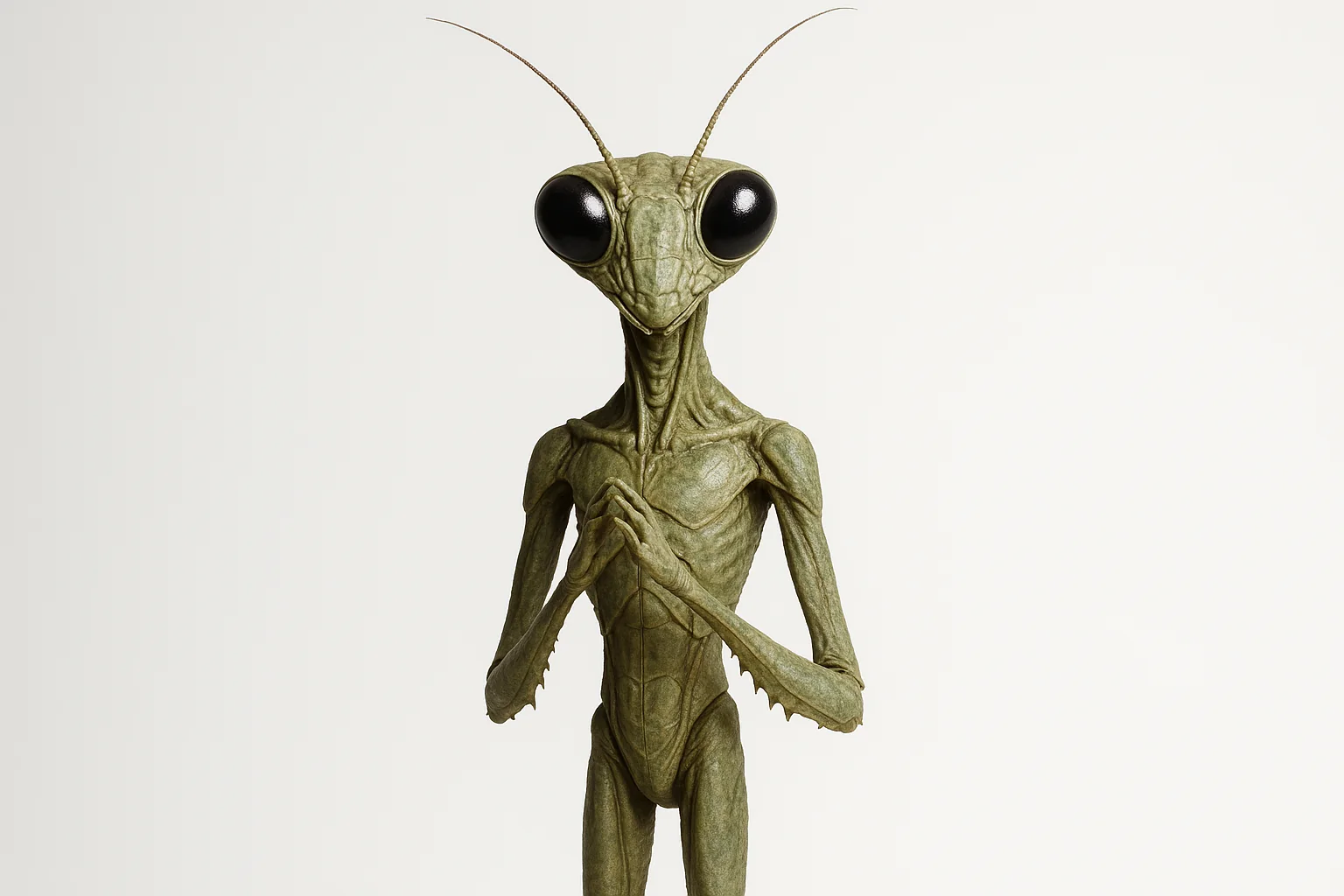 AI impression of the Mantid / insectoid type